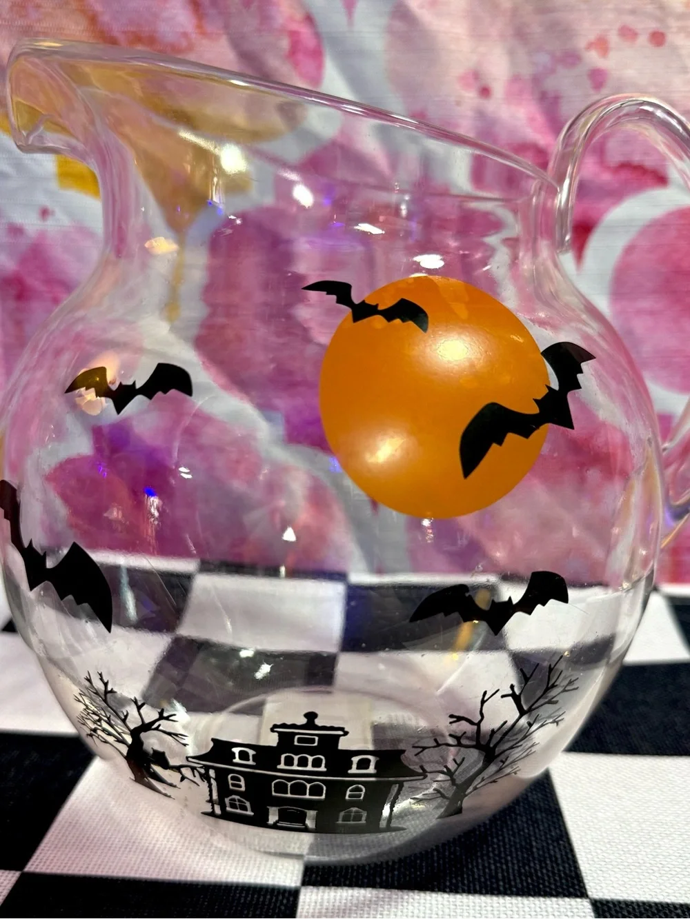 Vintage Target Halloween Acrylic Pitcher 2004